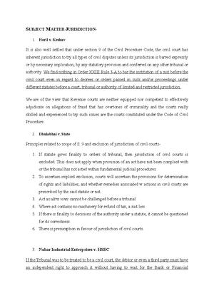 Civil Procedure Code - User Data Bookmark Note Add new bookmark here ...