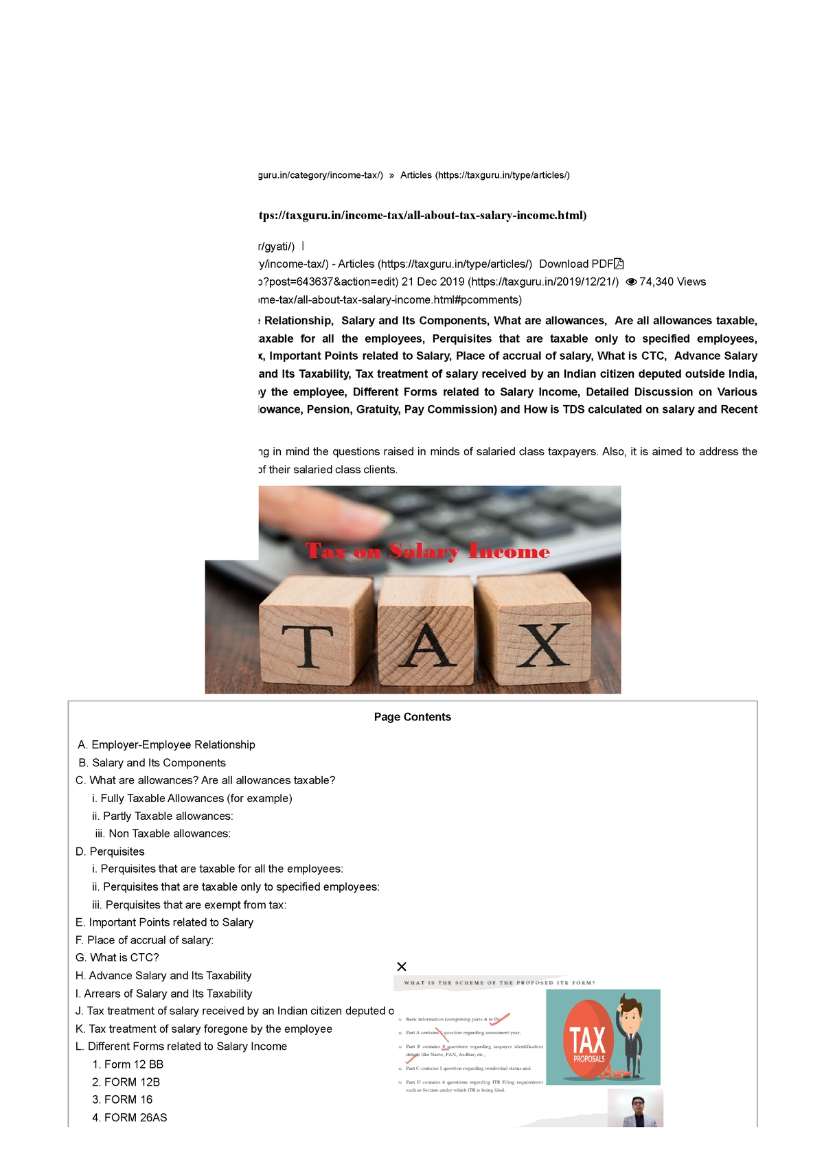 All about Tax on Salary (taxguru/) » Tax (taxguru