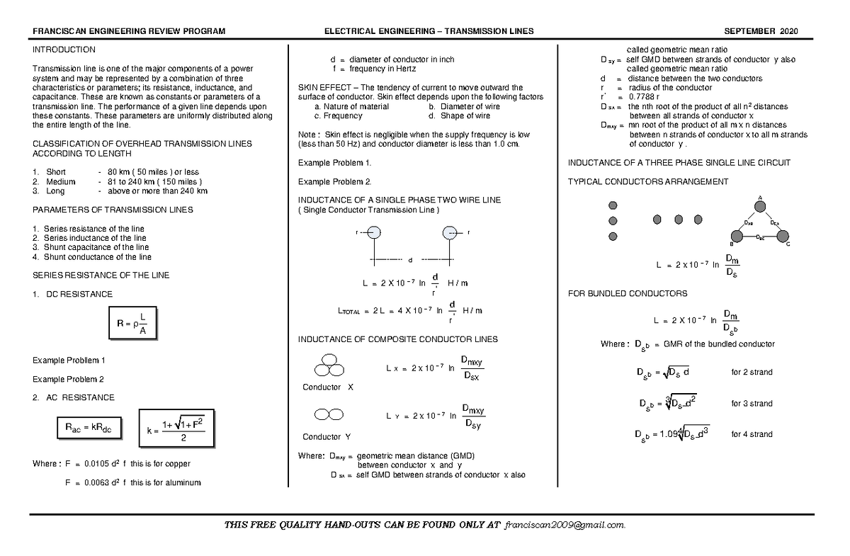 power-systems-1-transmission-lines-hand-out-summer-2017-introduction