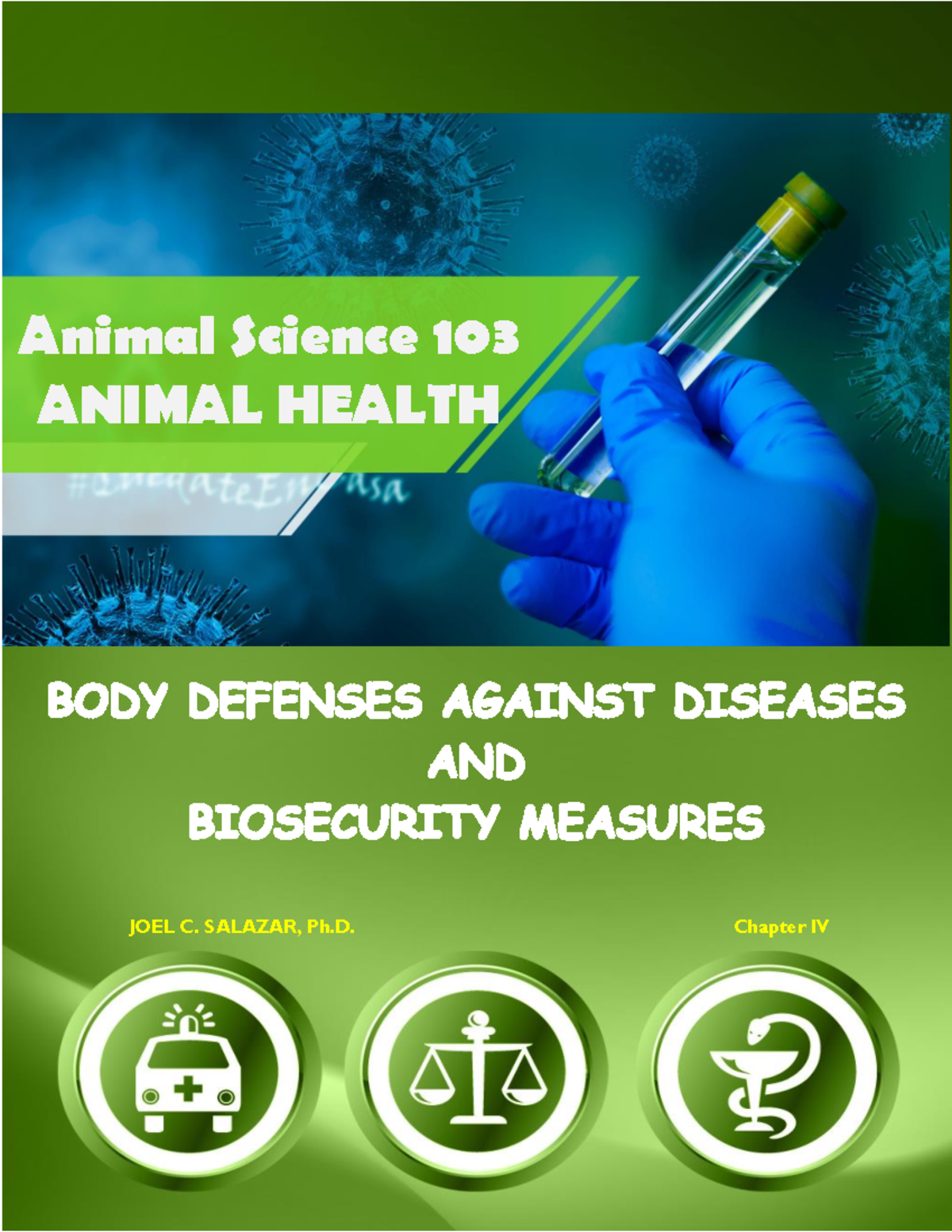 FLM AnimalHealth Chapter4 Animal Science 103 ANIMAL HEALTH JOEL C