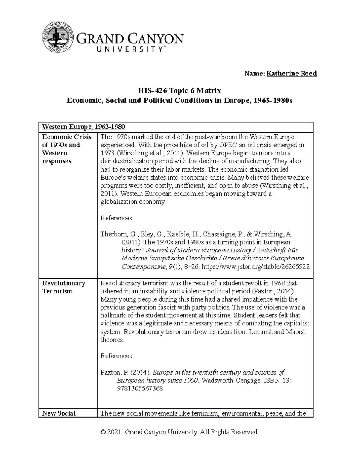 his-426-topic-6-matrix-worksheet-his-426-gcu-studocu