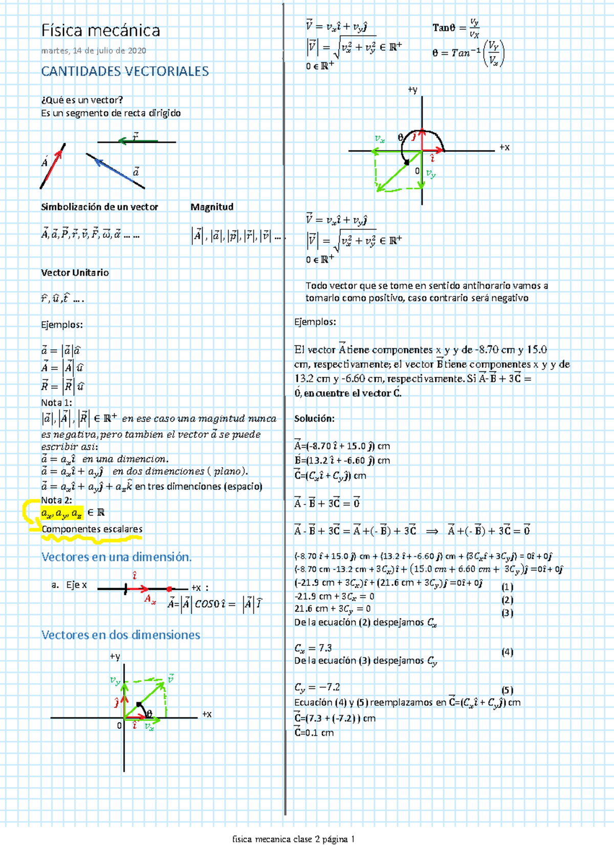 Cantidades Vectoriales - CANTIDADES VECTORIALES ¿Qué Es Un Vector? Es ...