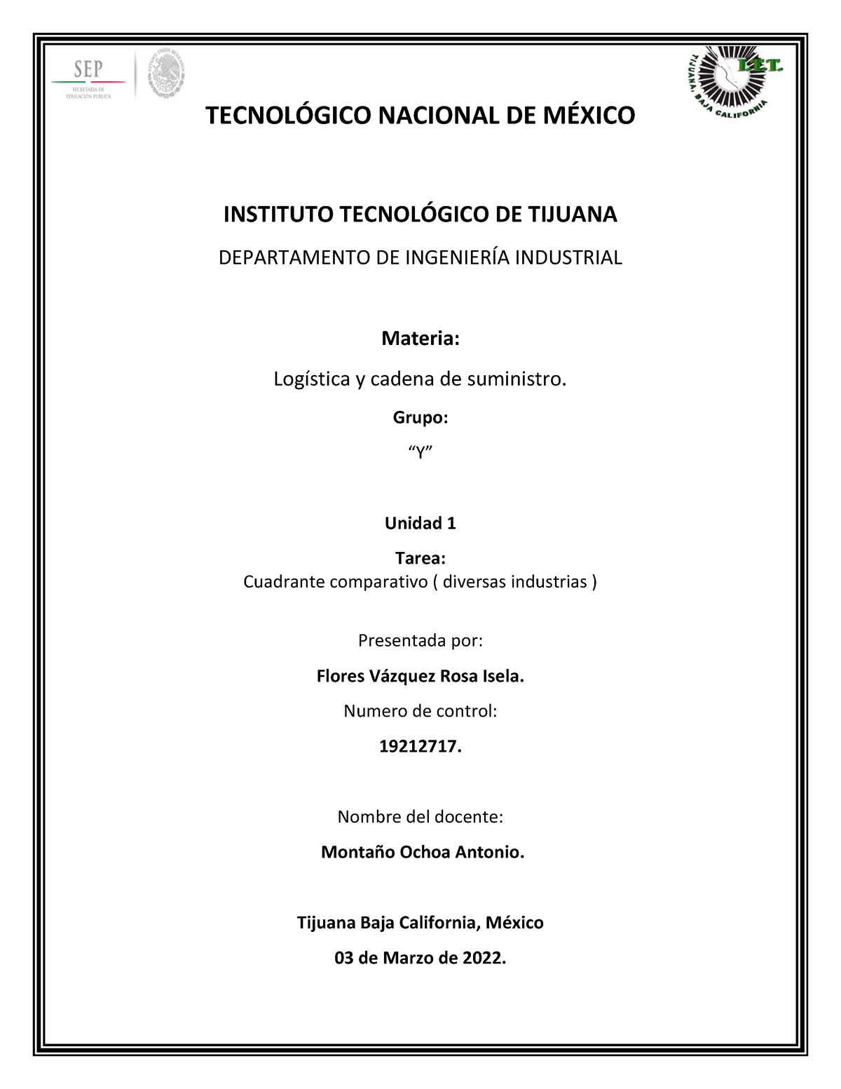 Cuadrante Comparativo Tecnolgico Nacional De M Instituto Tecnol