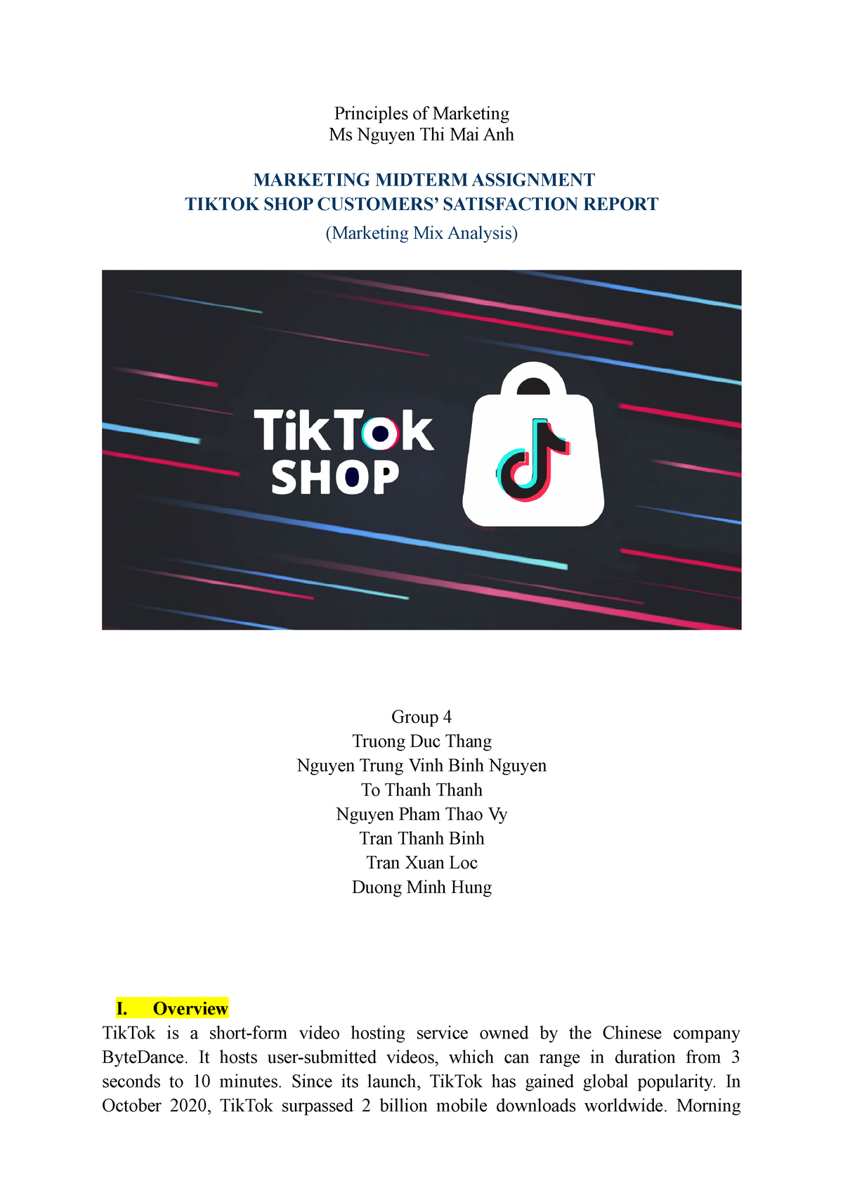 tiktok shop research paper