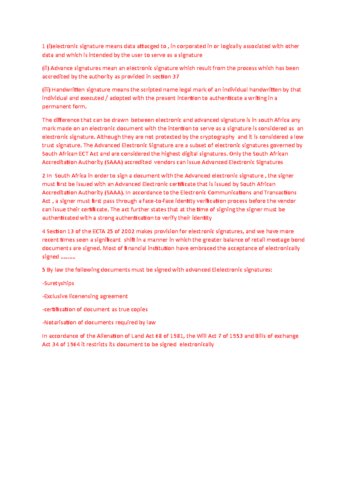 Bowmans 2 - vac work summary - 1 (i)electronic signature means data ...