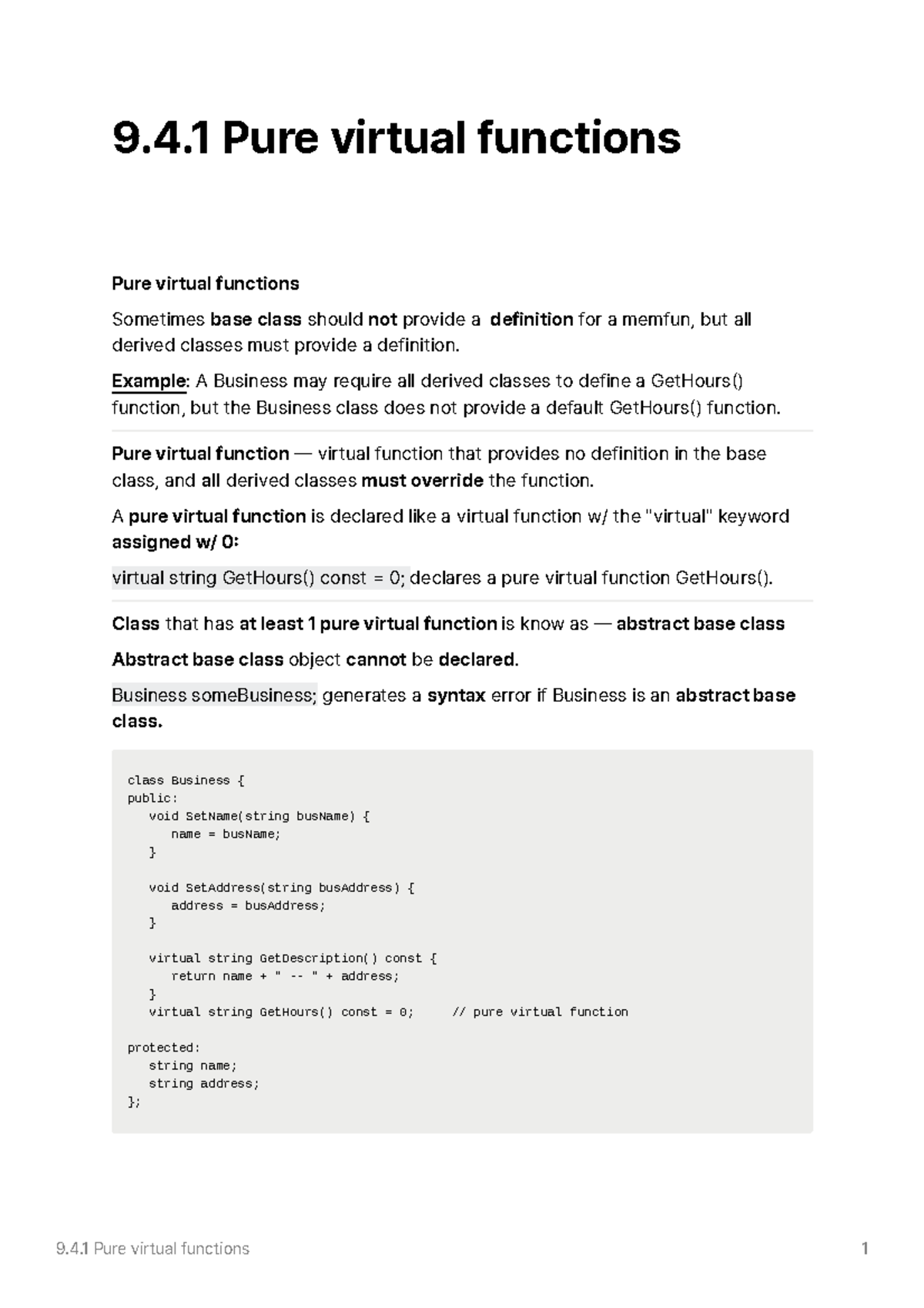 9-4-1-pure-virtual-function-9-4-pure-virtual-functions-1-9-4-pure