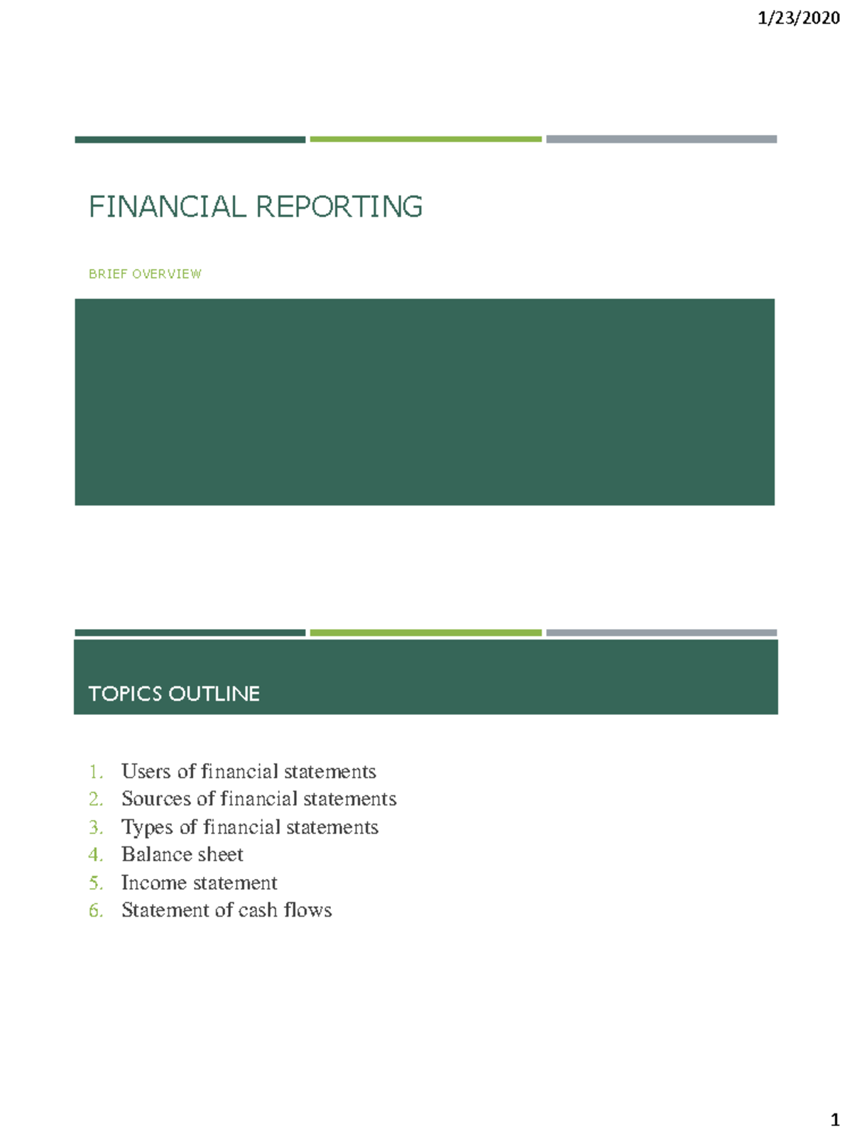 Financial Reporting - Warning: TT: Undefined Function: 32 FINANCIAL ...