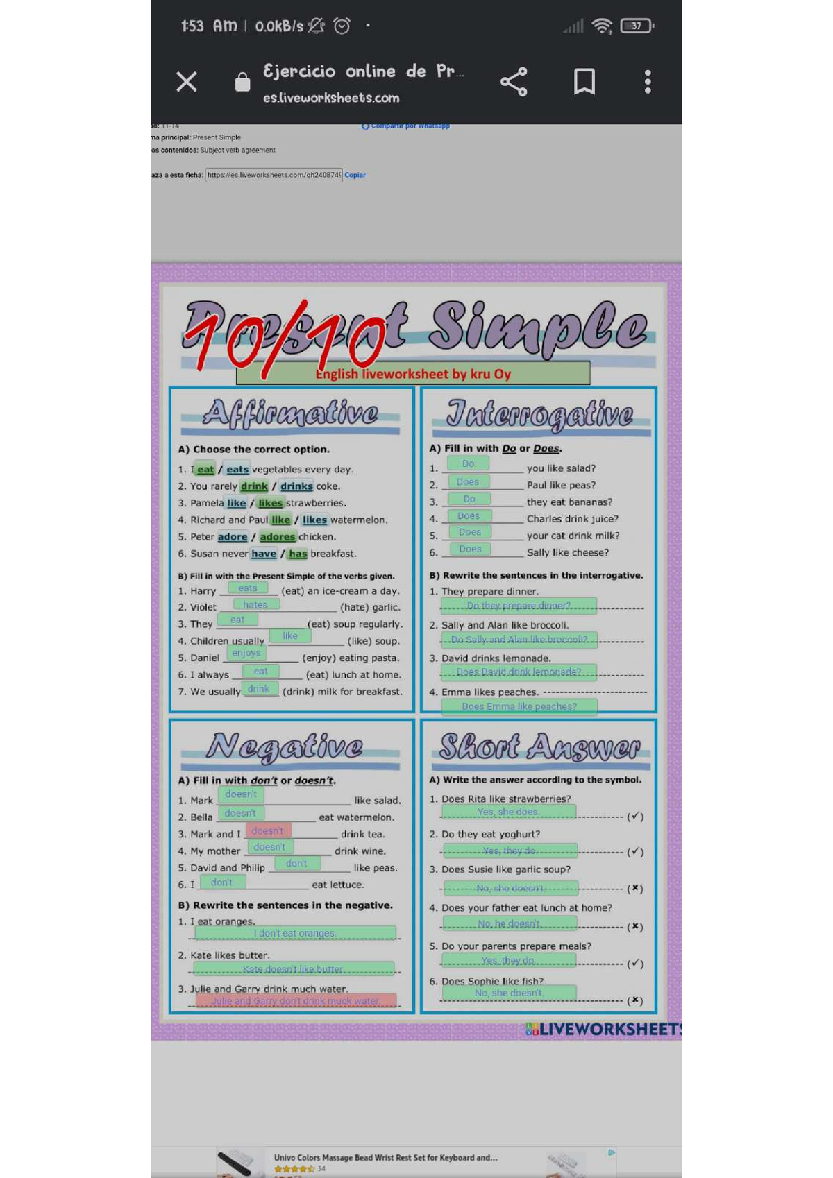 Practice - Homework - .................................. - Matematicas ...