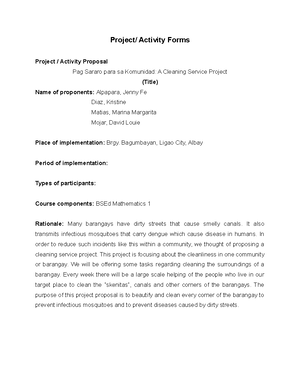 A Detailed Lesson PLAN IN MATH 5 Sample - Bicol University Polangui ...