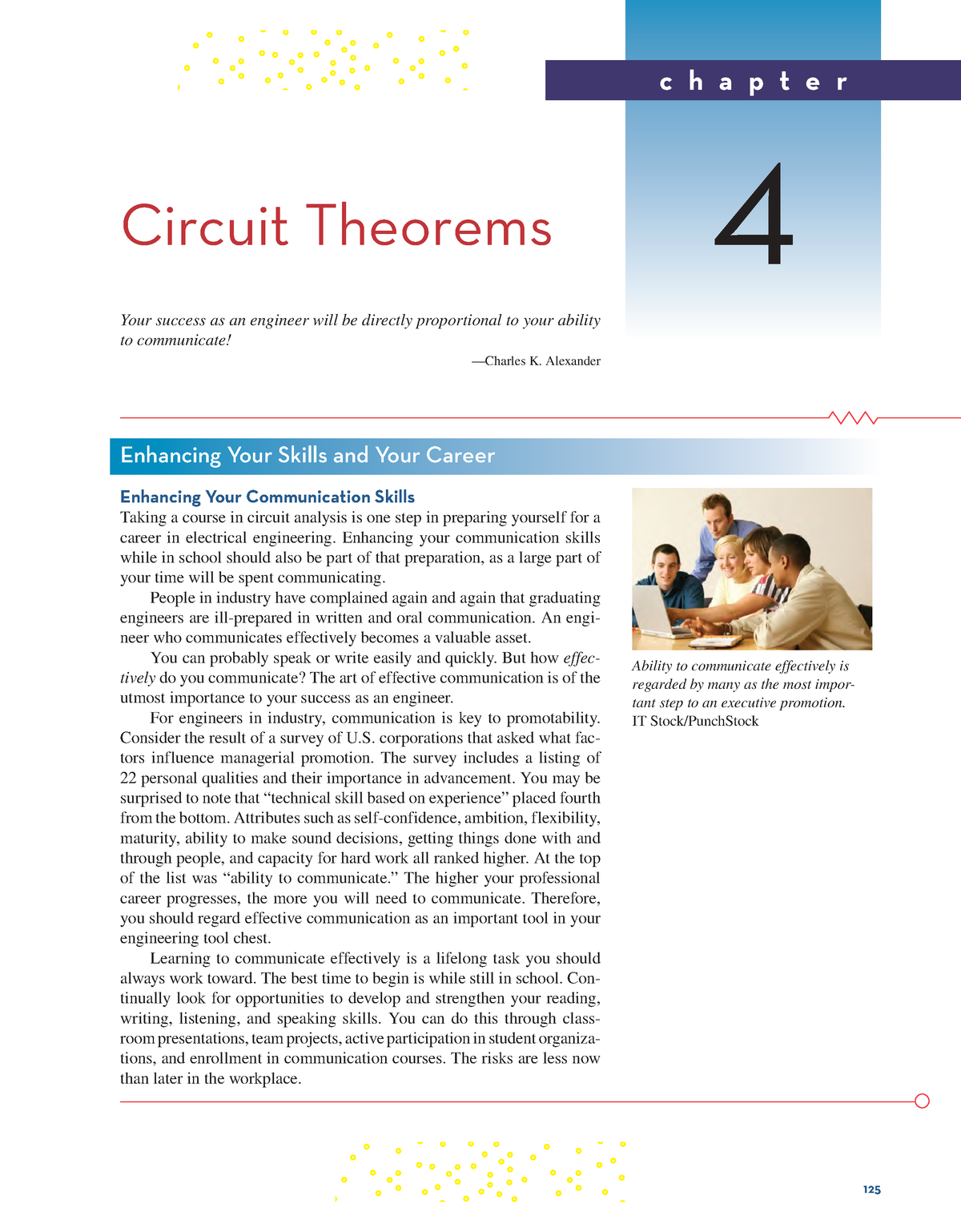 Chapter 4 - 125 Circuit Theorems Your Success As An Engineer Will Be ...