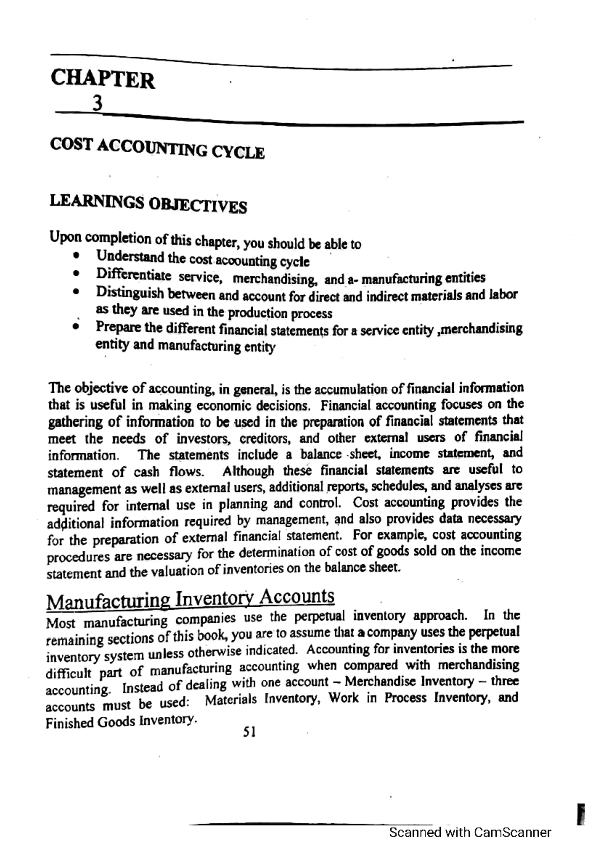 Lesson 3 Cost Accounting Cycle - Upon completion of this chapter, you ...