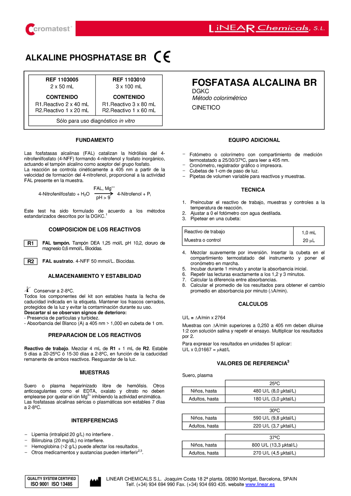 Metodo Fosfatasa Alcalina Alkaline Phosphatase Br Fundamento Las Fosfatasas Alcalinas Fal