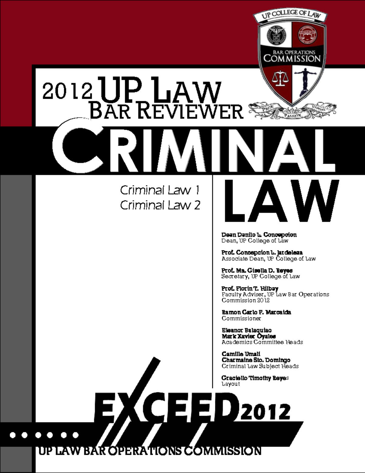 UP Crim Law Reviewer - Lecture Notes 1 - Criminology - BulSU - Studocu