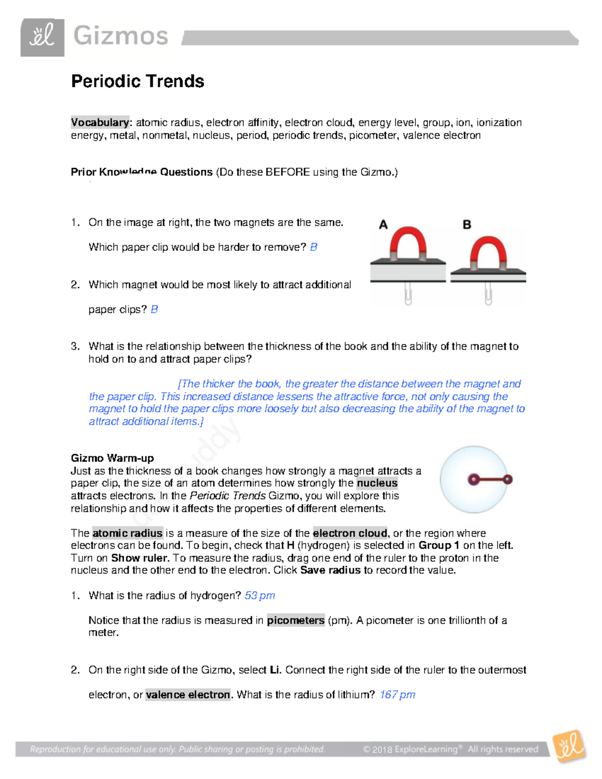 Mastering Periodic Trends – A Comprehensive Guide to Review Problems and Answer Keys