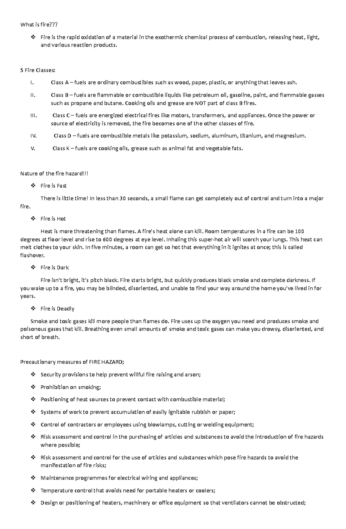 Fire Information about fire, fire hazards, fire safety tips, and effects of fire/fire What