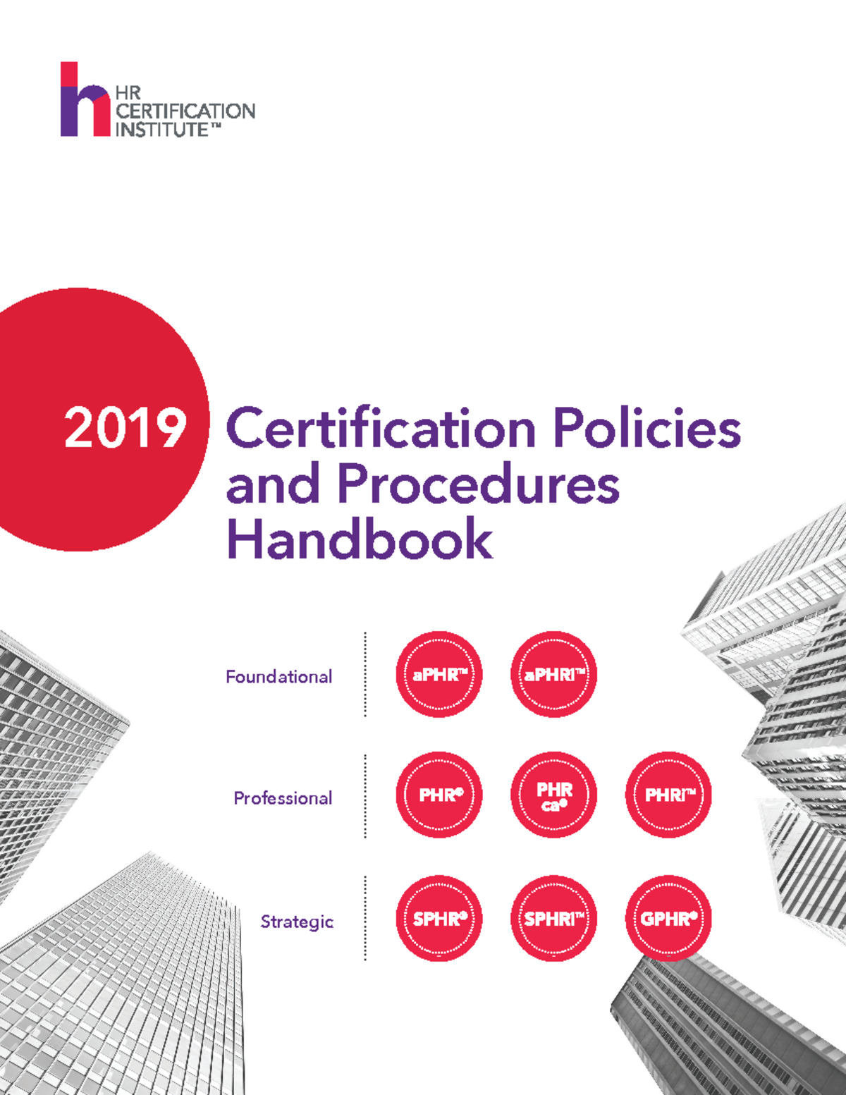 Cert-handbook - 2019 Certification Policies and Procedures Handbook ...