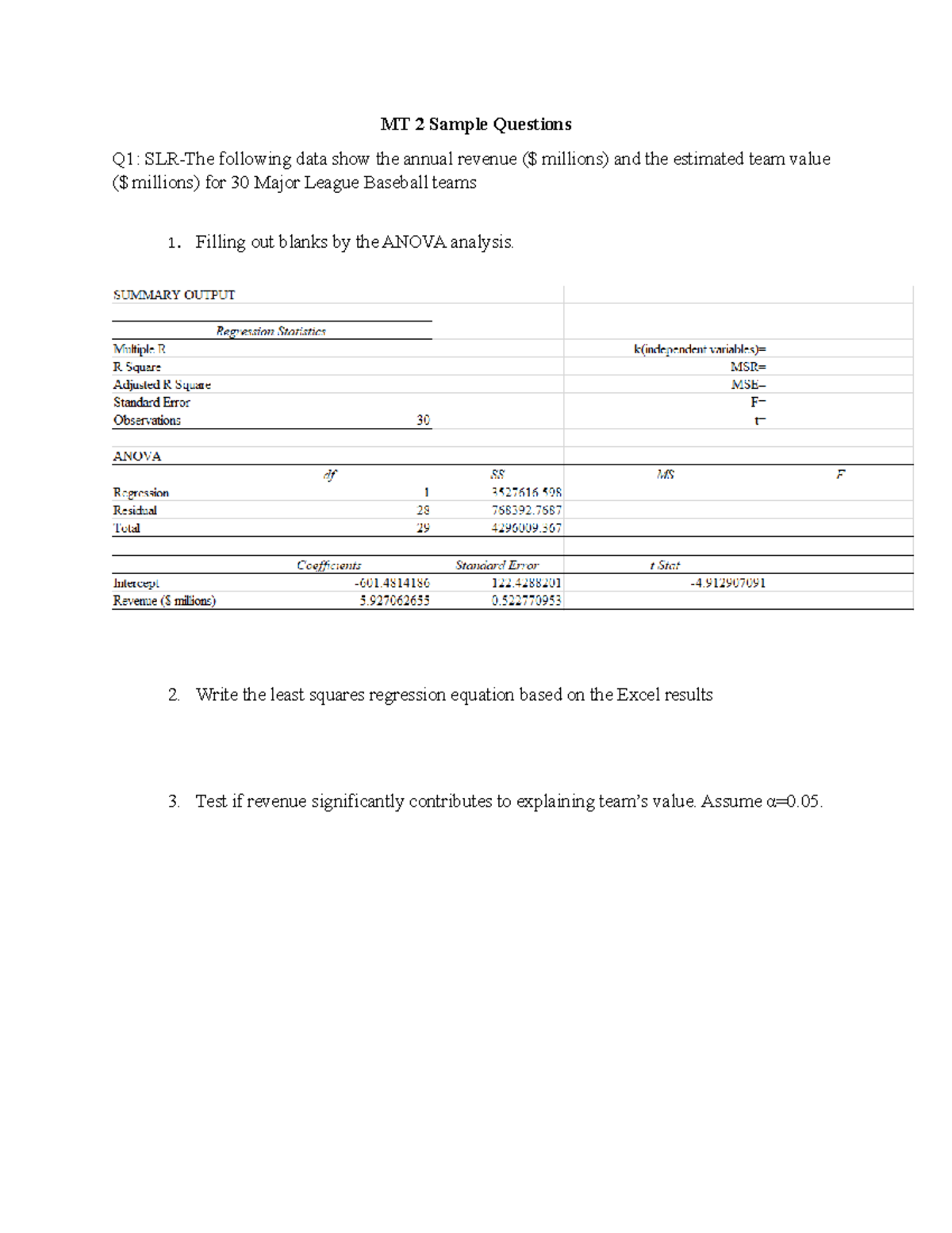 Probability and statistics 2 questions and answers pdf picture