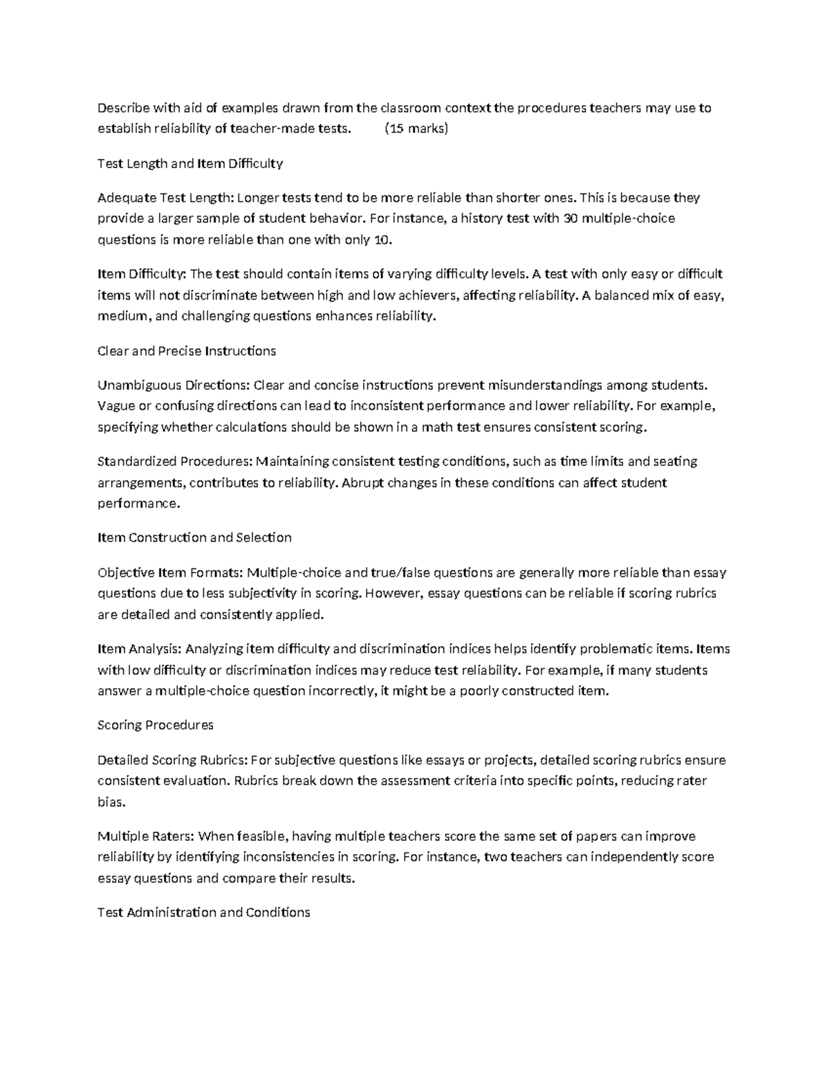 Measurement and - Material for revision - Describe with aid of examples ...