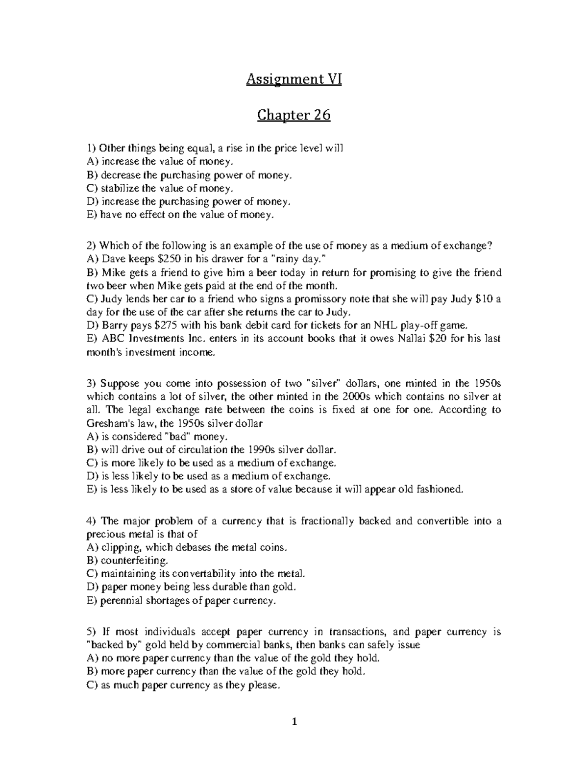 assignment-vi-7-assignment-vi-chapter-26-other-things-being-equal-a