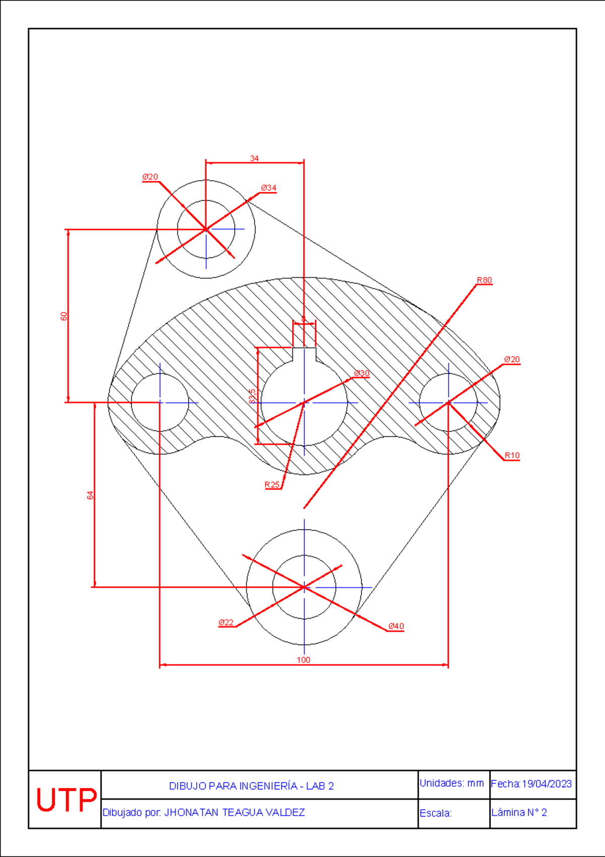 Laboratorio-03-Layout 1 - UTP Dibujado por: JHONATAN TEAGUA VALDEZ ...