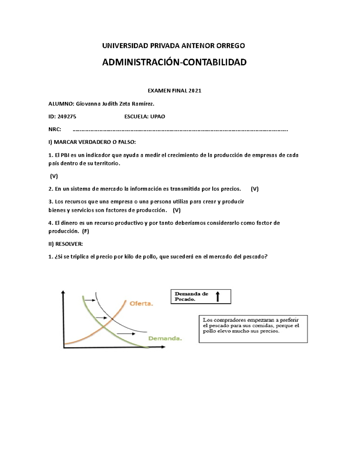 Examen Final Administración Contabilidad - UNIVERSIDAD PRIVADA ANTENOR ...