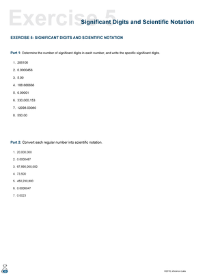 exercise 7 experimental variables