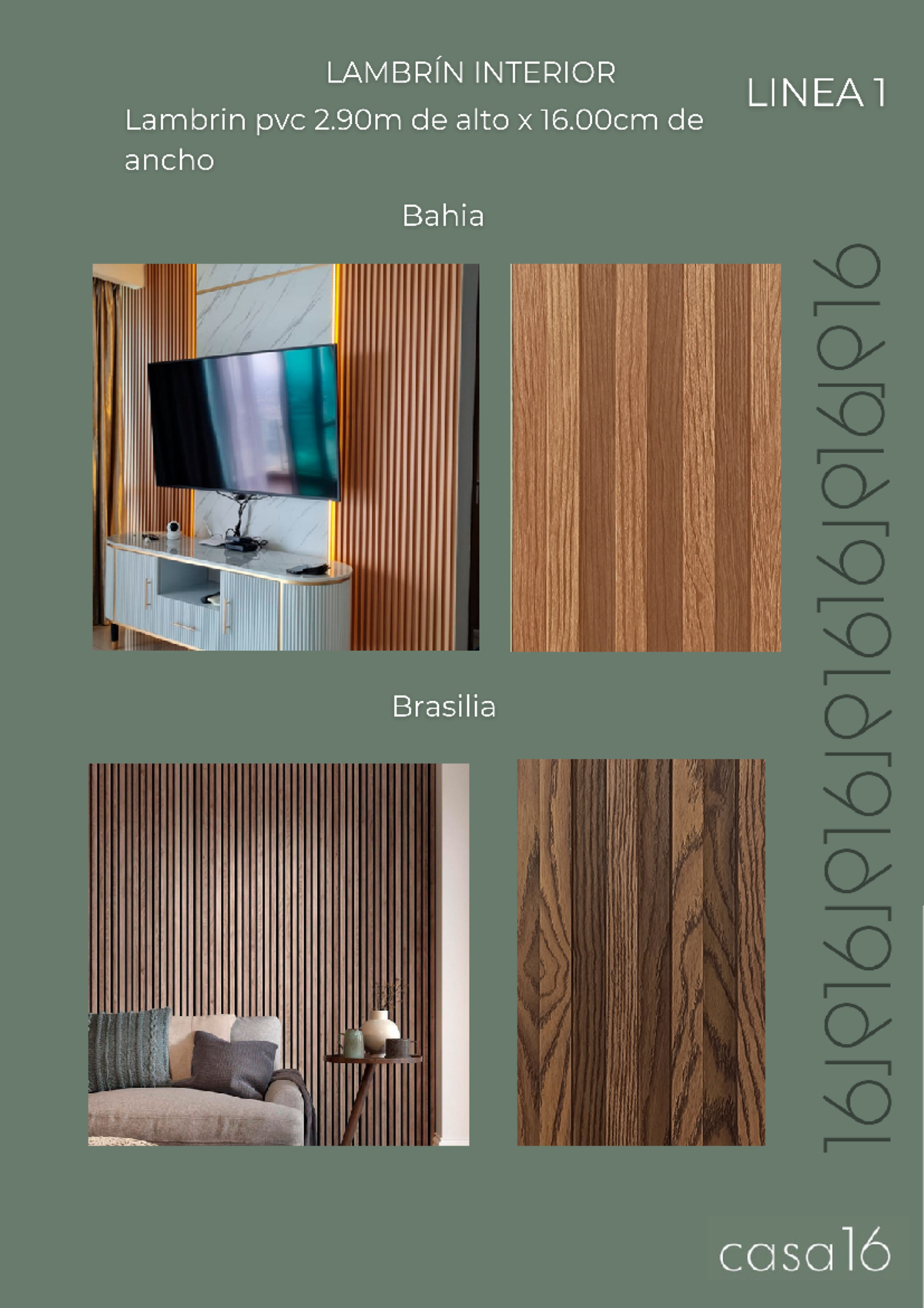 C16- Catalogo Lambrin,DECK,VIGA - Realiza planos de acabados - Teak ...