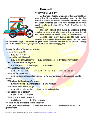 IM Developing Reading Power 6 - RULES TO FOLLOW ####### The Grade Six ...