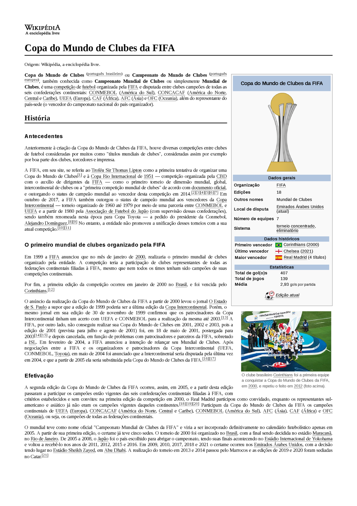 Copa do Mundo de Clubes da FIFA de 2021 – Wikipédia, a
