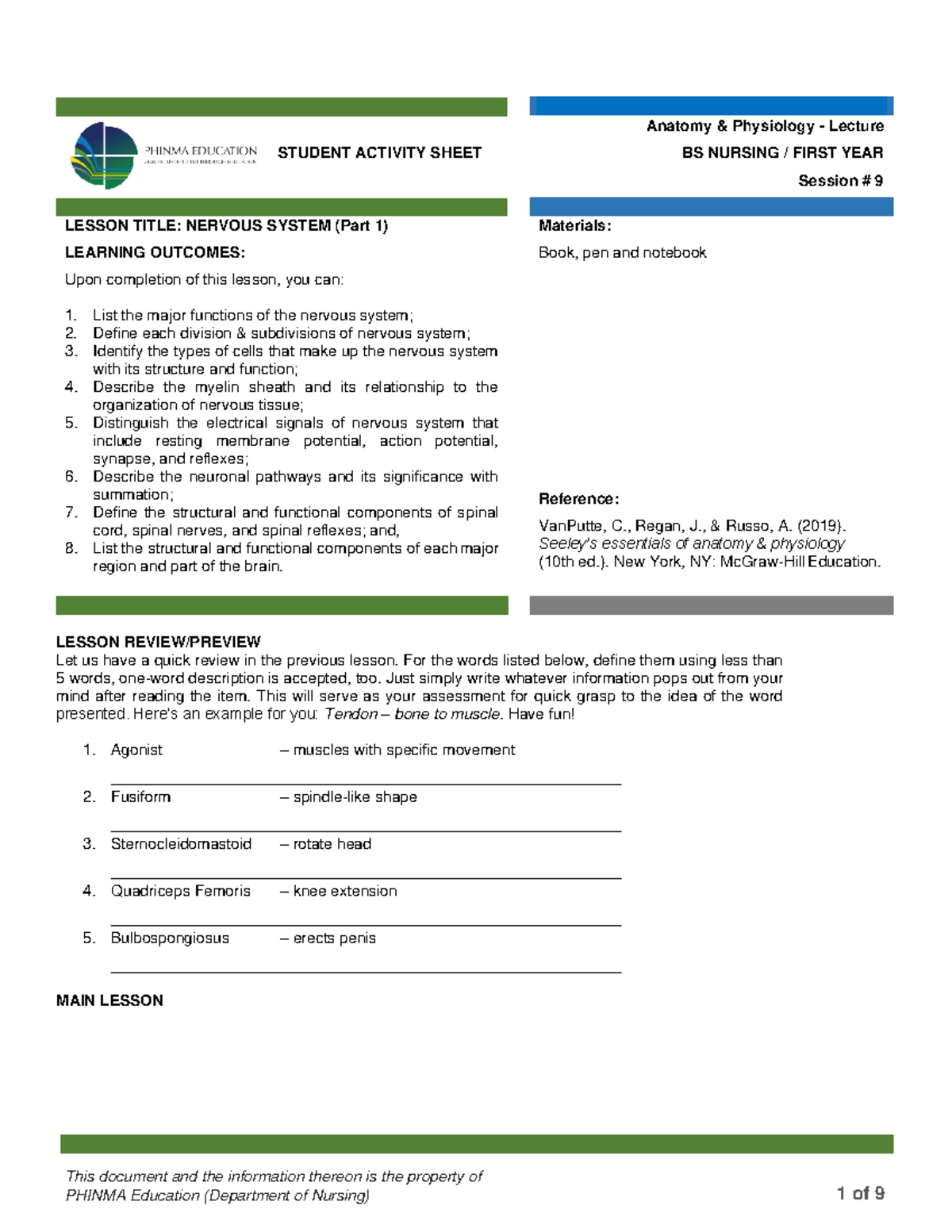 SAS 9 - fefefef - This document and the information thereon is the ...