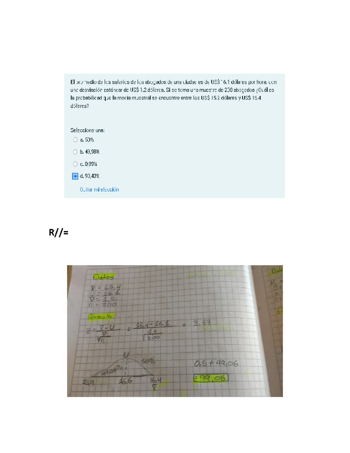 Parcial De Estadistica - Estadistica Descriptiva - Studocu