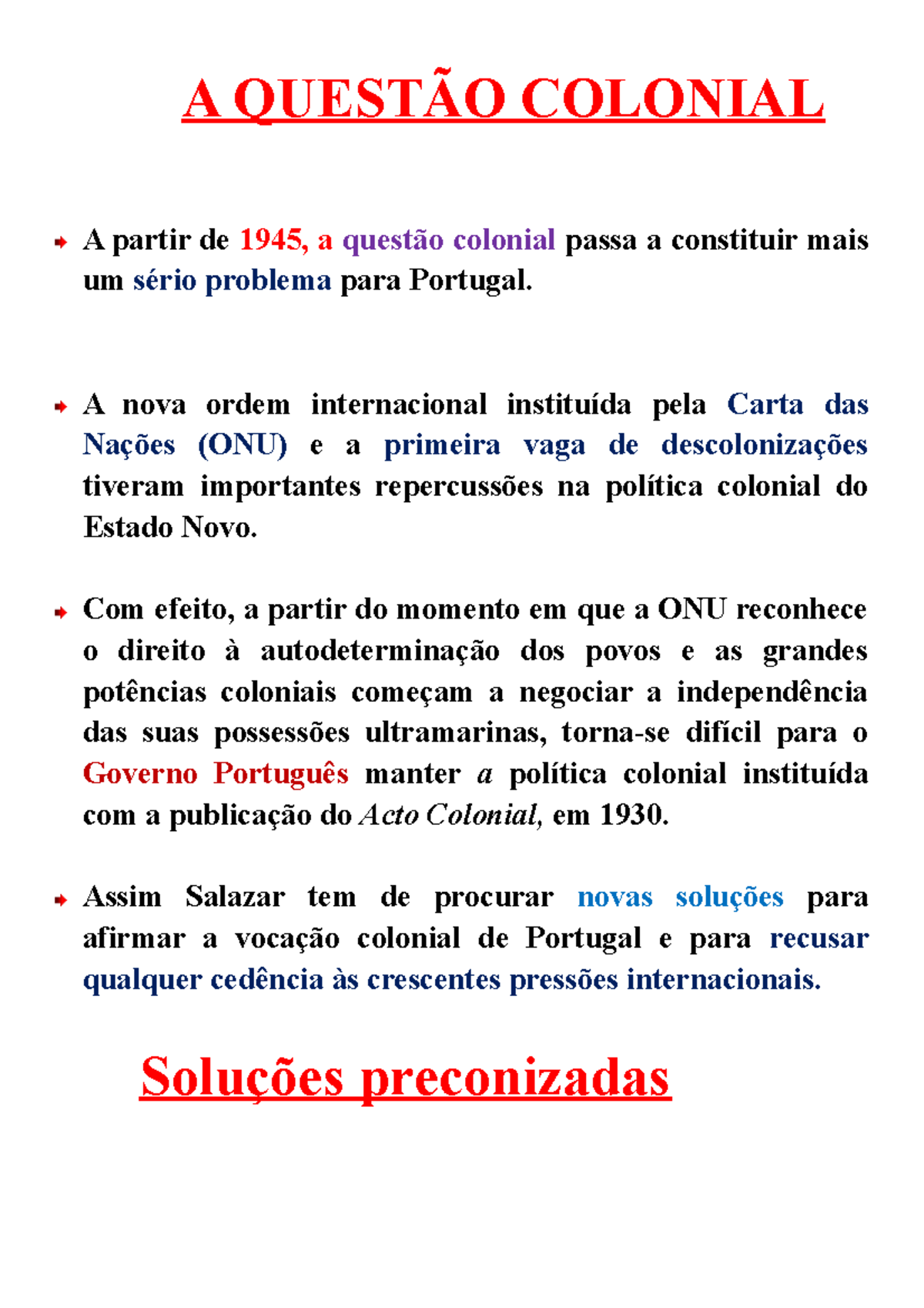 Introdução ao Problema colonial» com carta de ? a «meu caro