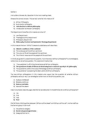 Exam 20 June 2018, questions - UNIVERSITY EXAMINATIONS ...