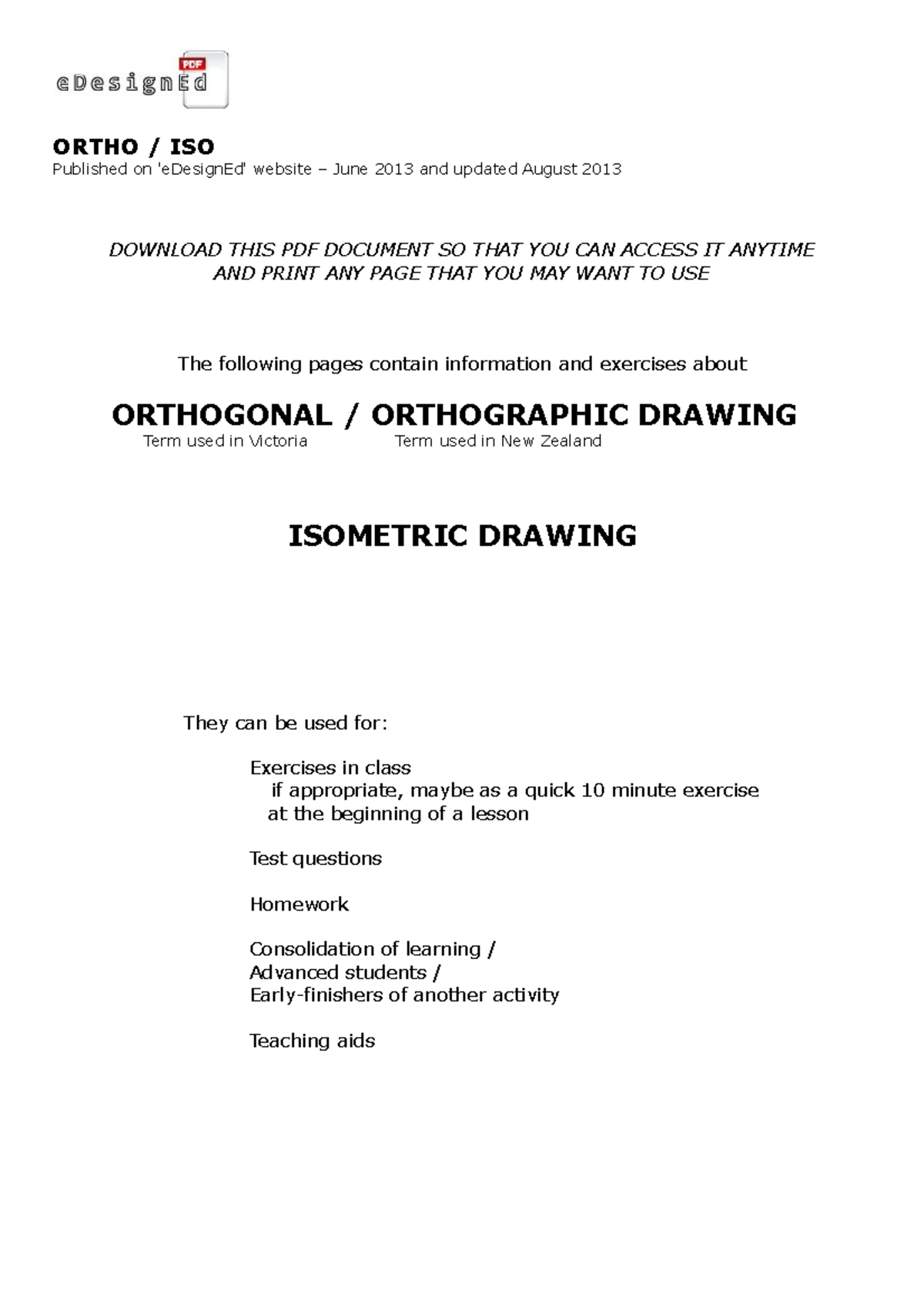 Ortho iso engineering drawing ortho iso published on edesigned