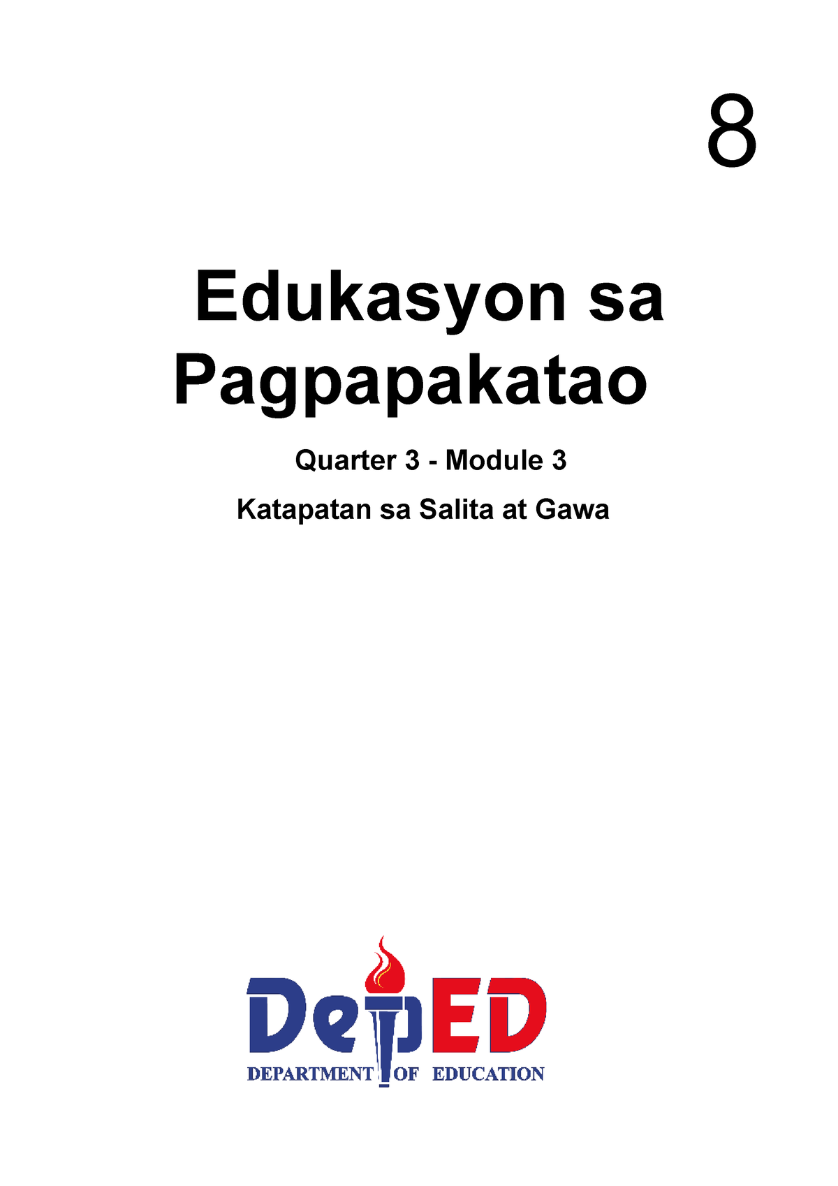 3rd-Quarter-Module-3 - Edukasyon Sa Pagpapakatao Quarter 3 - Module 3 ...