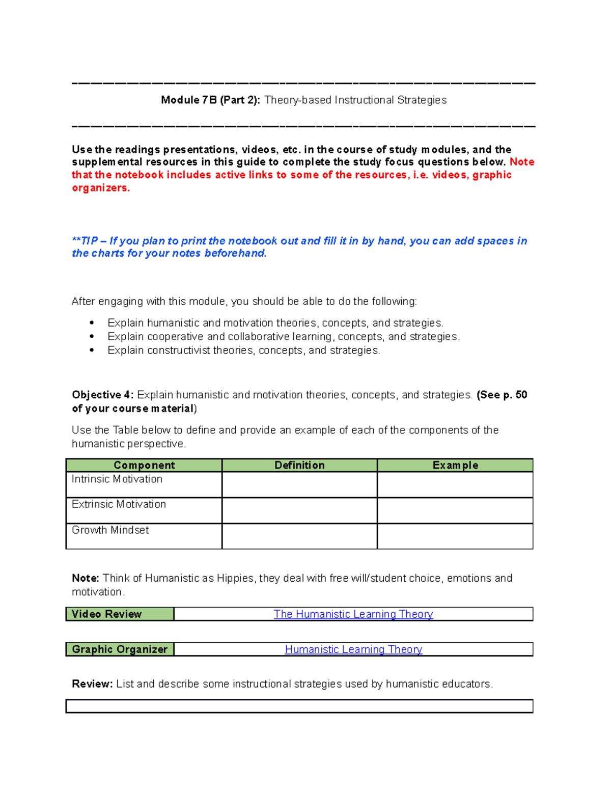 Module 7B Notebook - Updated - - Studocu