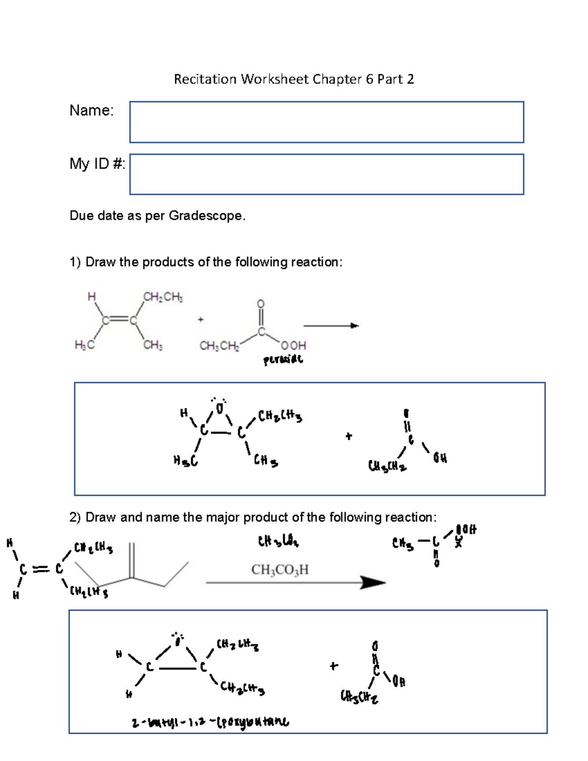 Recitation Worksheet Chapter 6 Part 2 fillable - Recitation Worksheet ...