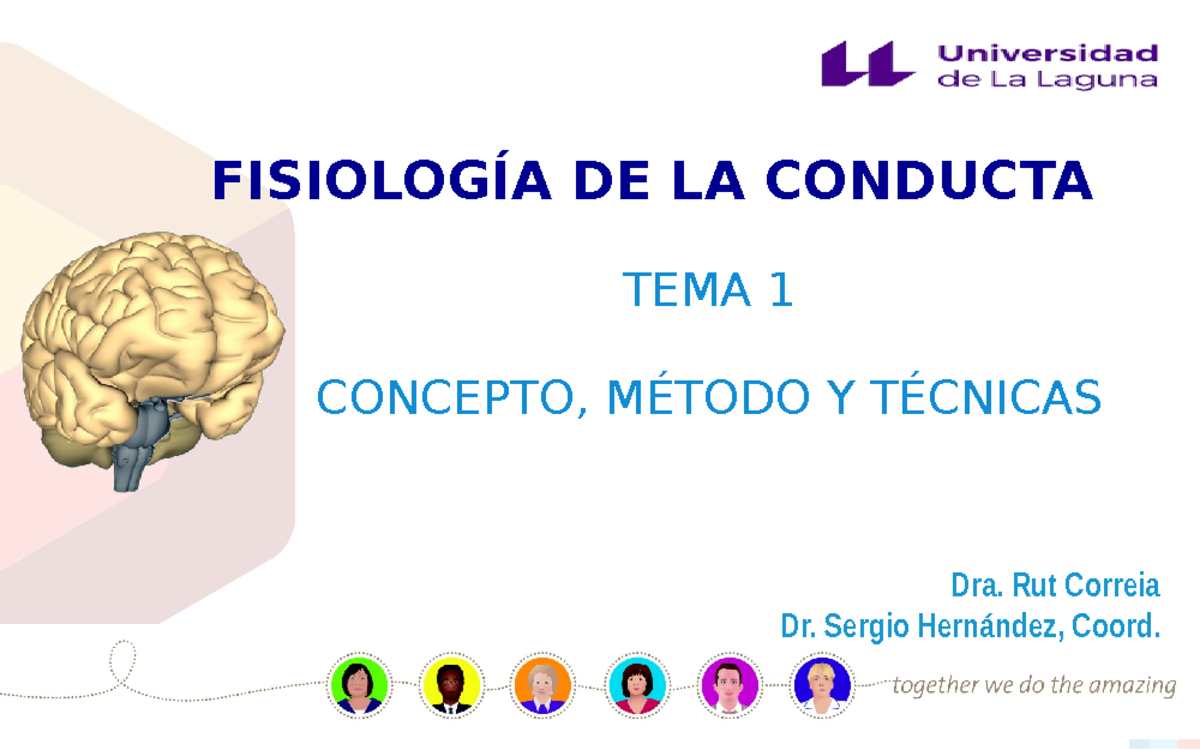TEMA 1 - Apuntes fisiología de la conducta. - FISIOLOGÍA DE LA CONDUCTA