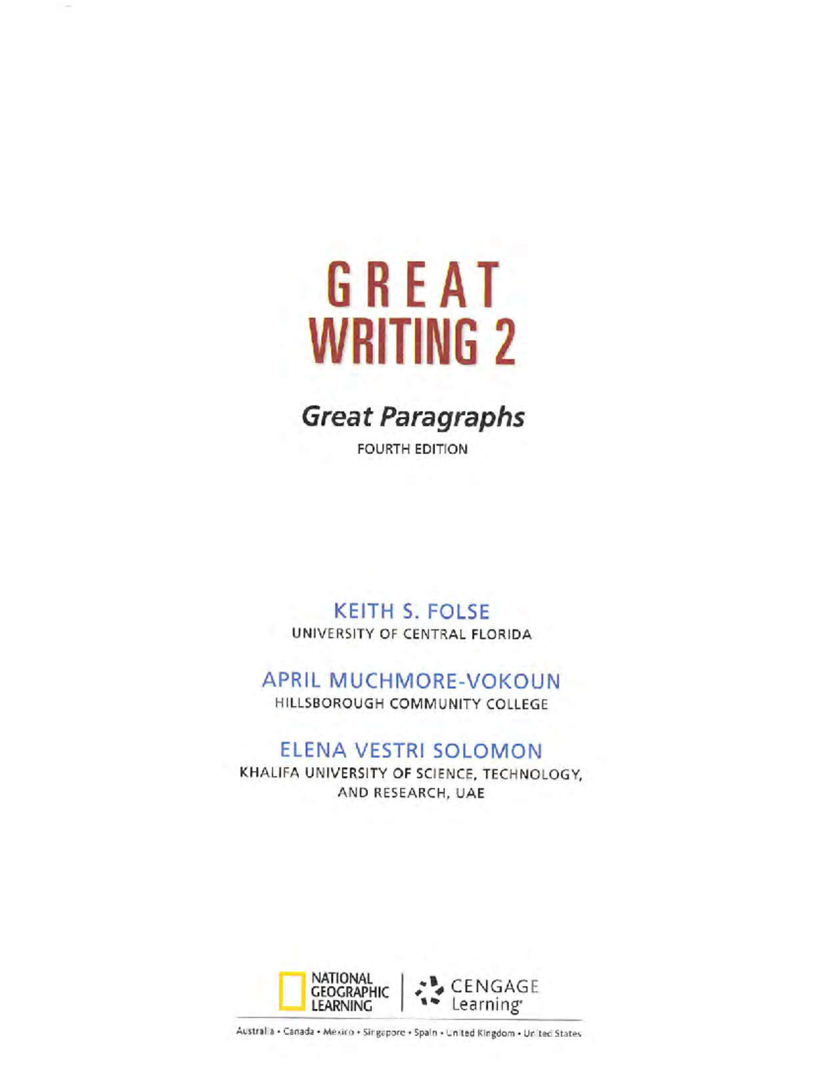 great writing great essays 4 pdf