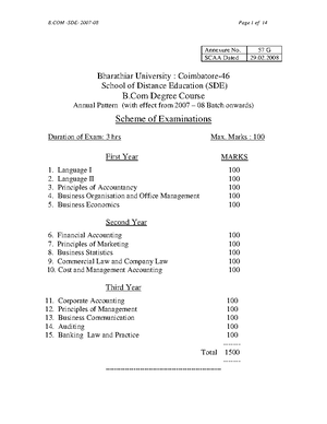 Managerial Economics Study Material Of Bcom - B.com Finance - Studocu