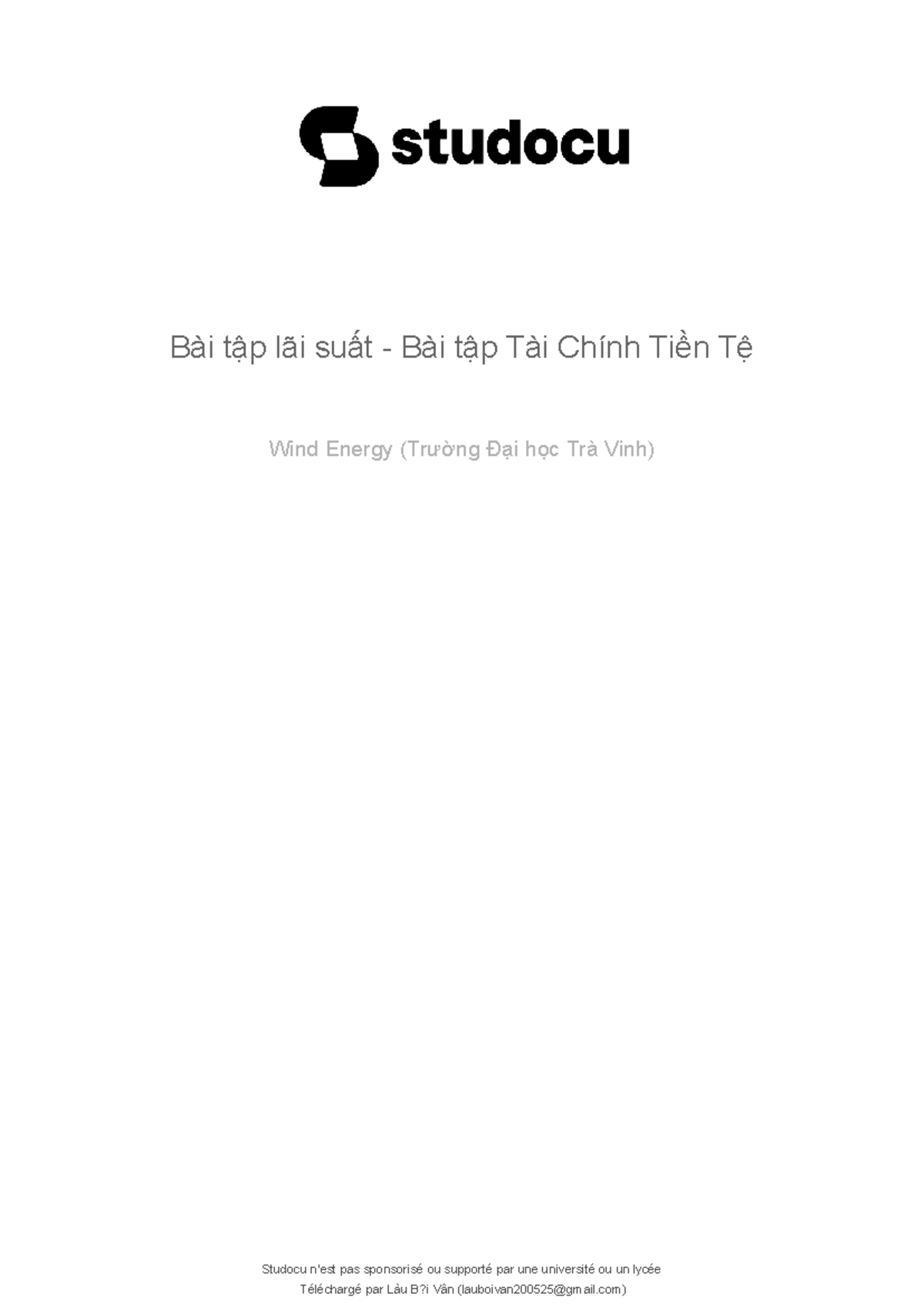 Bai Tap Lai Suat Bai Tap Tai Chinh Tien Te Bài Tập Lãi Suất