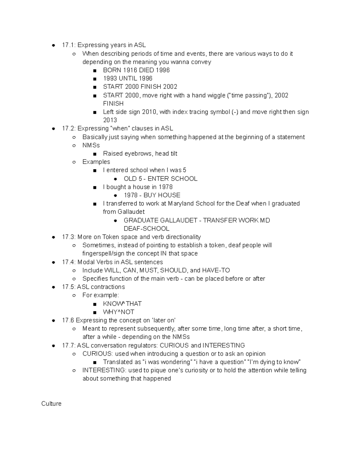 Lecture College & Career Plans - 17: Expressing years in ASL When ...