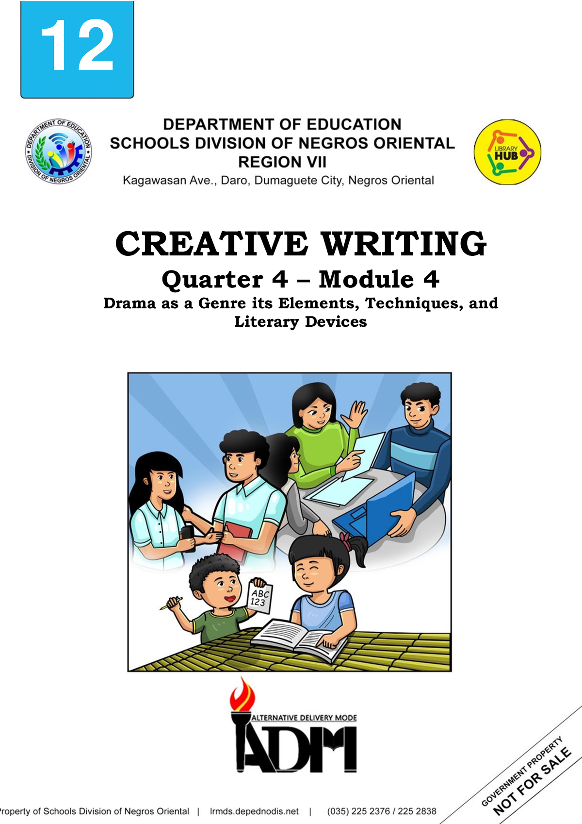 creative writing module 4th quarter