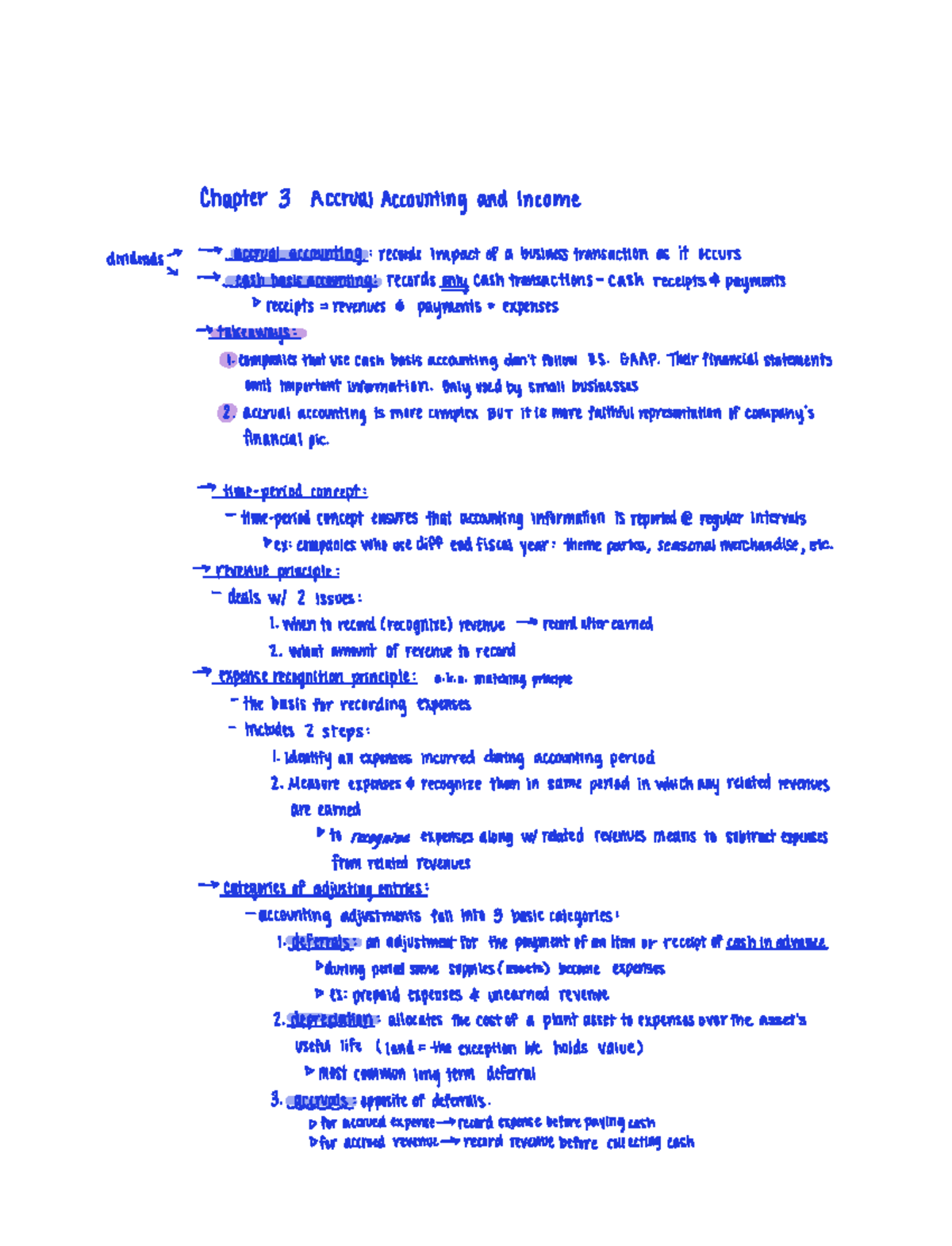 Chapter 3 Accrual Accounting And Income - BUS 214 - Studocu