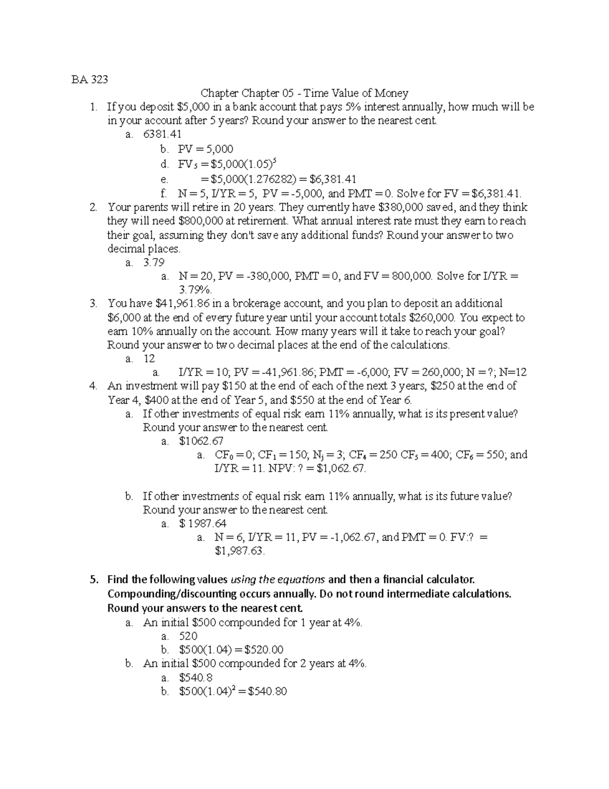 mindtap assignment answers