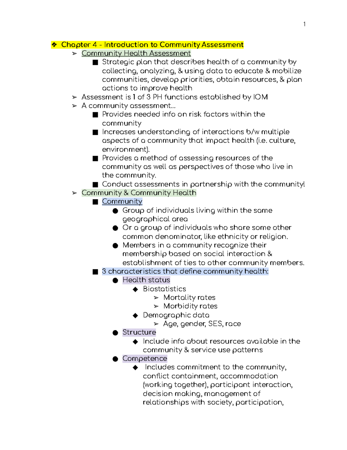 Community Health Exam 2 Study Guide - Chapter 4 - Introduction To ...