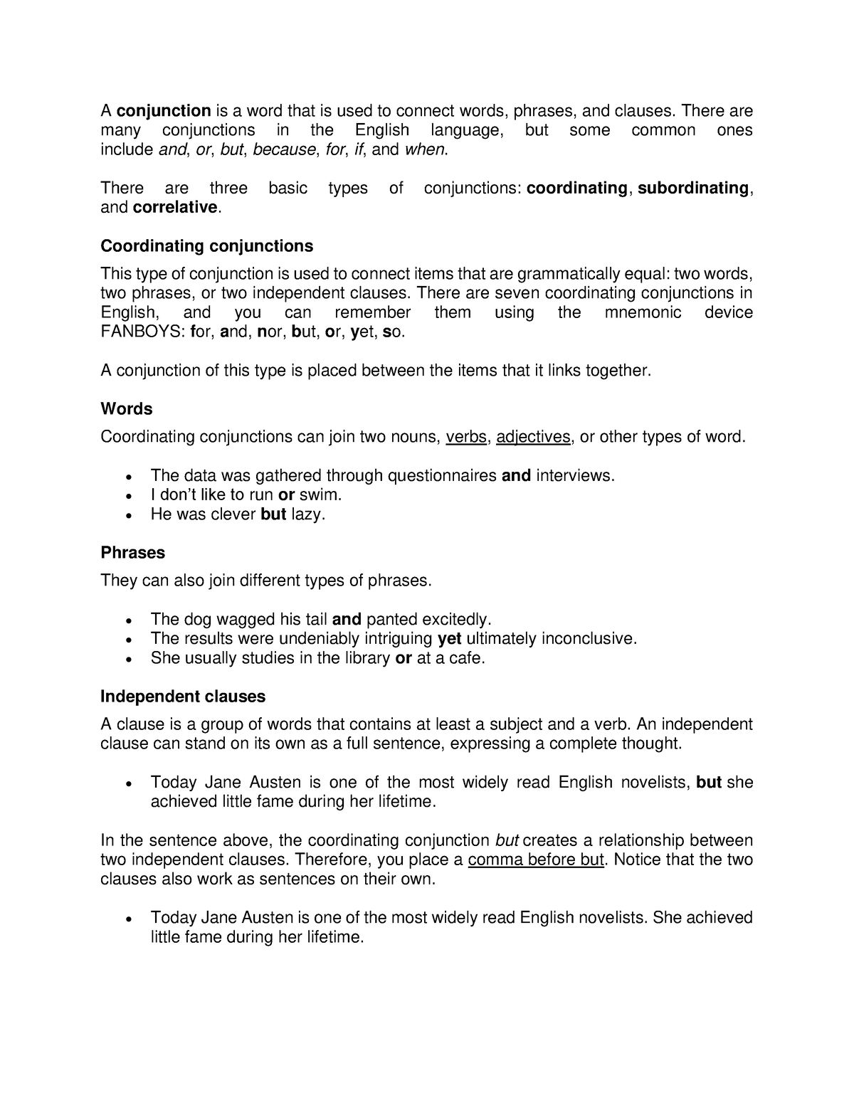 conjunctions-a-conjunction-is-a-word-that-is-used-to-connect-words