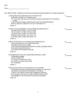 Testbank Chapter 7 - Exam Name ...