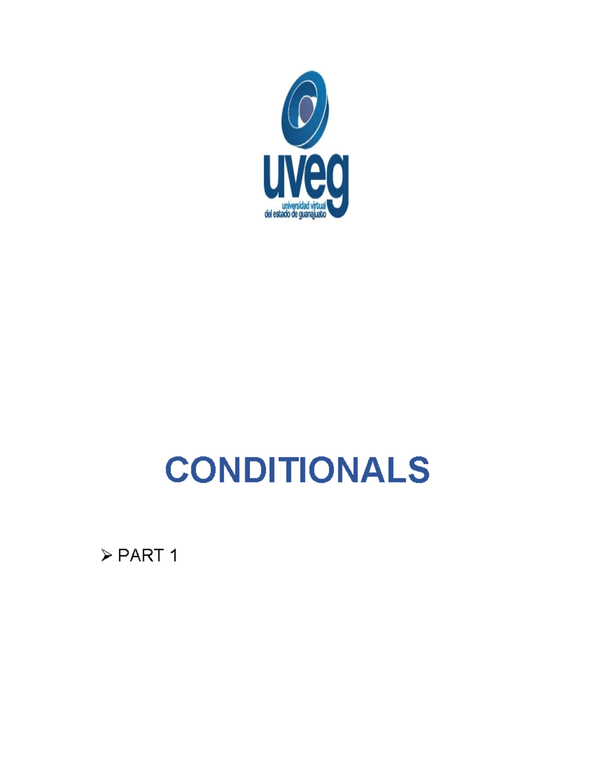 Conditionals - 100% - CONDITIONALS PART 1 CONDITIONAL 1 STEM YOUR ...