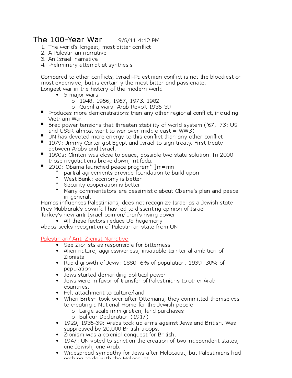 history-coursework-arab-israeli-conflict-documentary